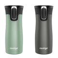 West Loop 2.0 Leak-Proof Spill-Proof Insulated Stainless Steel Travel Mug, 16 Oz., 2-Pack